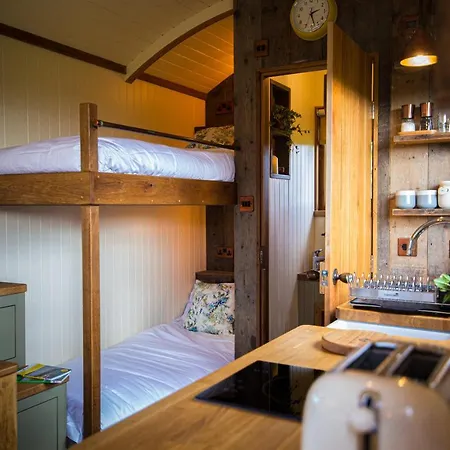 Little Ash Glamping - Luxury Shepherd'S Huts Newton Abbot Buitenkant foto