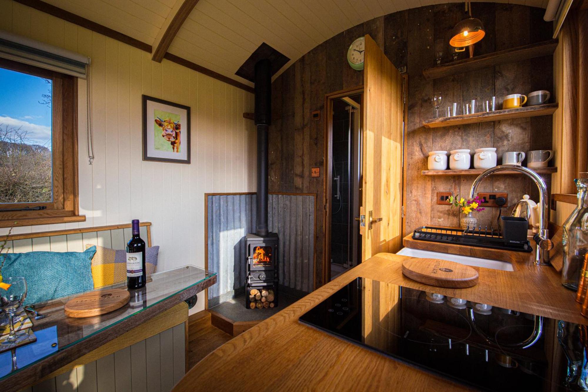 Holiday home Little Ash Glamping - Luxury Shepherd's Huts Newton Abbot
